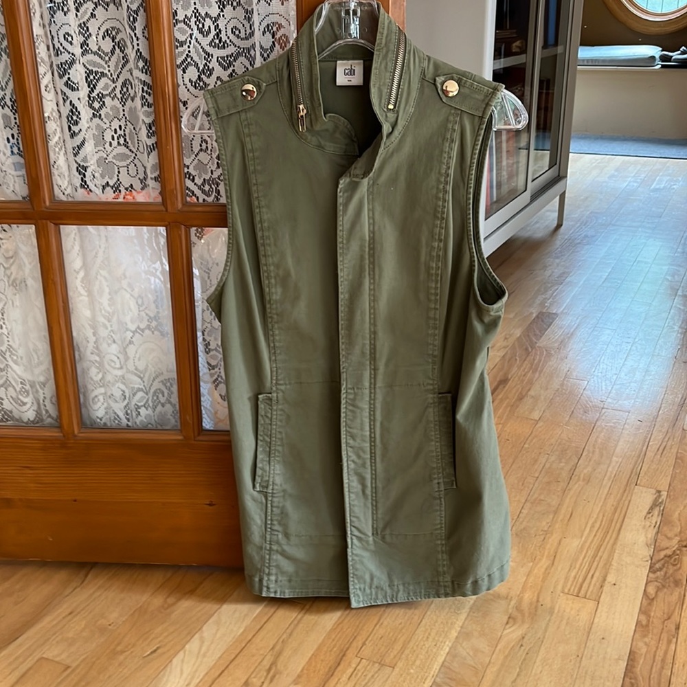 Cabi utility explorer safari long vest